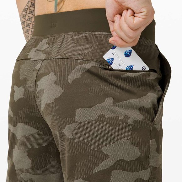 Lululemon - T.H.E. Linerless Dark Olive Short 7" - Size M - Picture 6 of 13